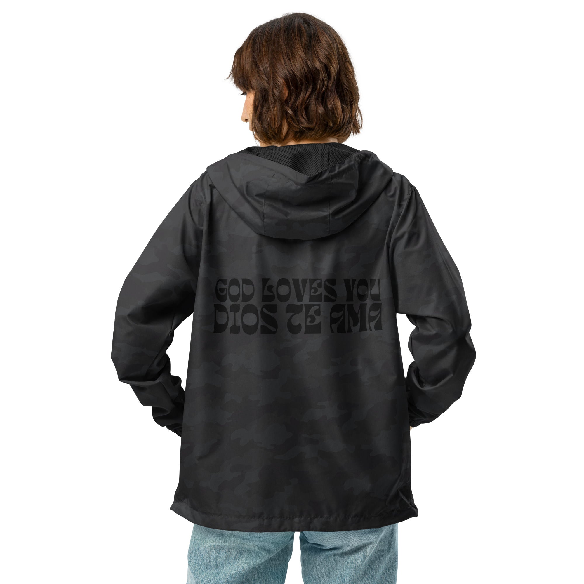 Women lightweight zip up windbreaker