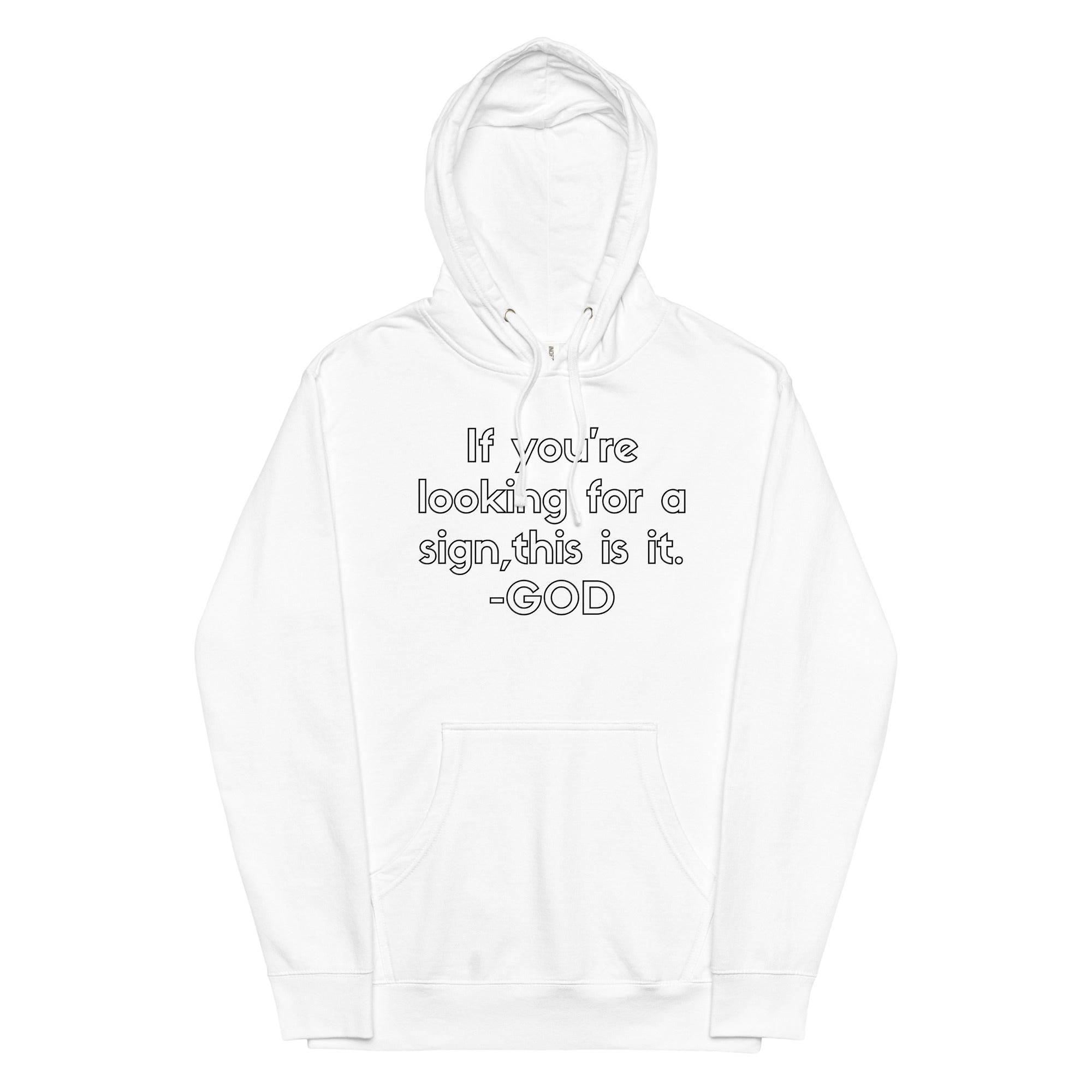 Unisex midweight hoodie